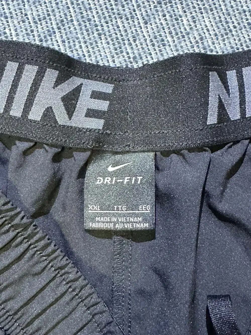 Nike Men's Dri-FIT Woven Athletic Training Shorts Black